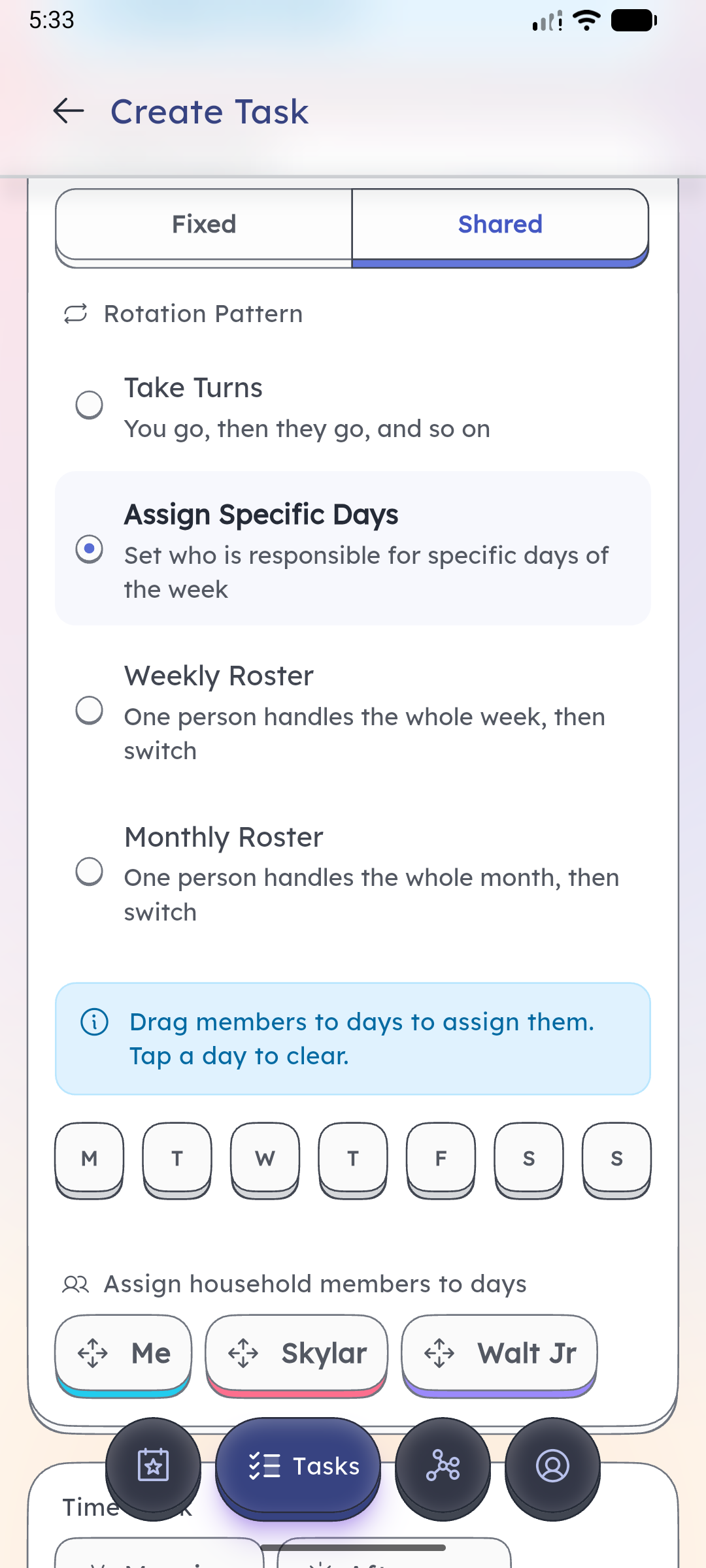 Schedgy rotation system overview